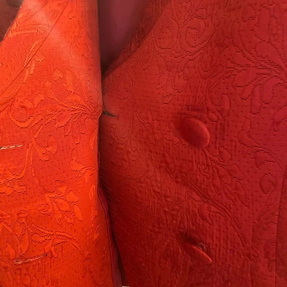 Dior Textured Scarlet Skirt Set - Picture 4 of 8